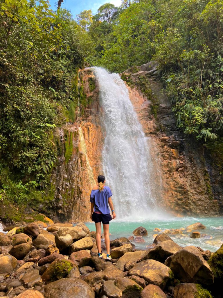 Blue Falls Costa Rica Norden