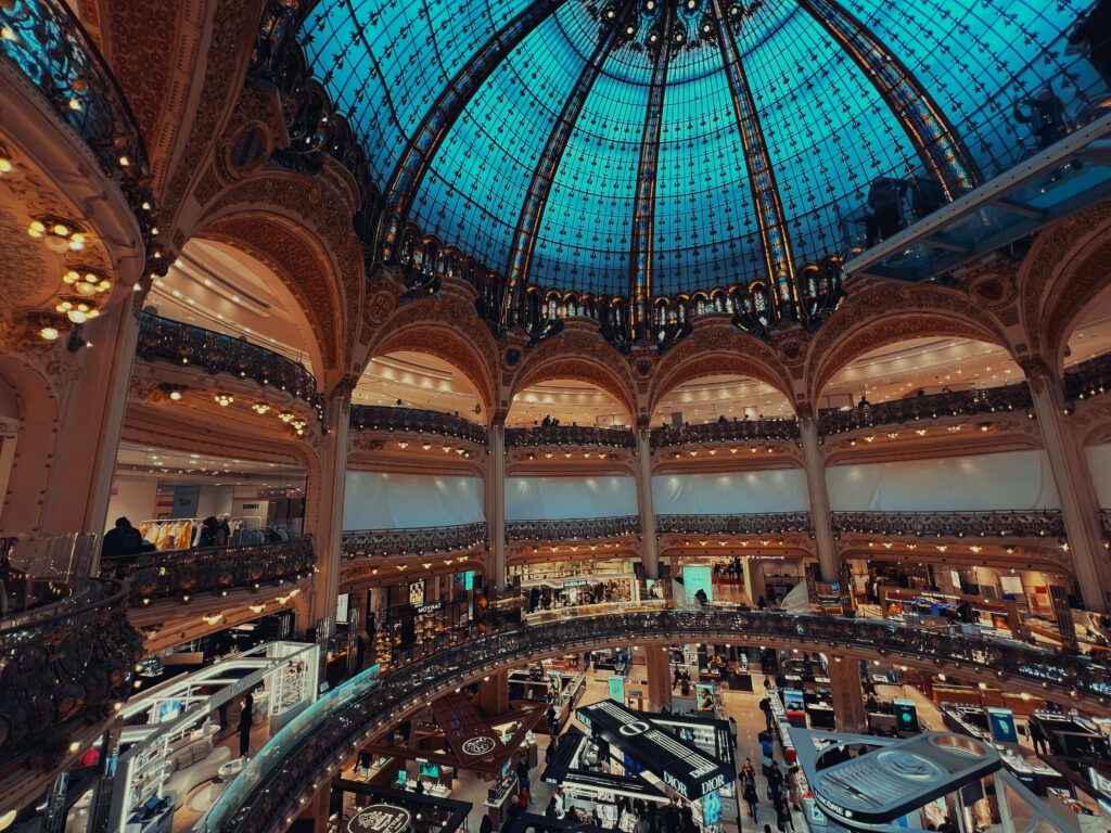 Städtereise Paris Galerie Lafayette