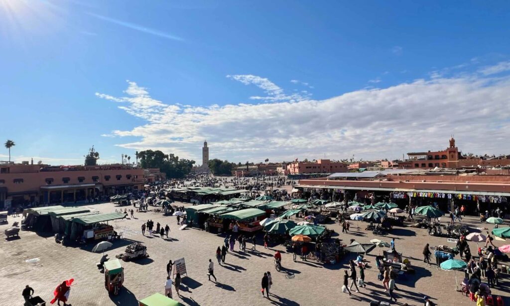 Djemaa el Fna Sehenswürdigkeit Marrakesh