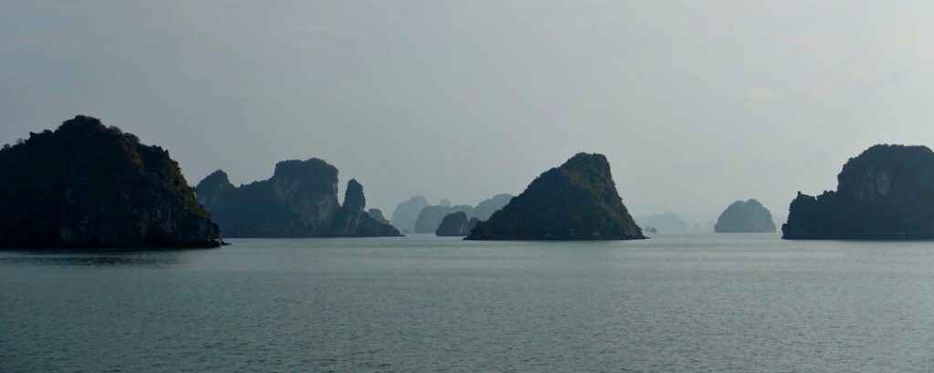 Ha Long Bucht Aussicht
