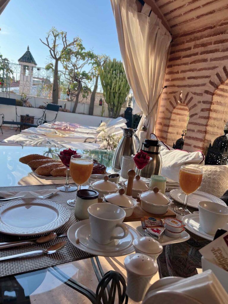 Frühstück Riad Anabel