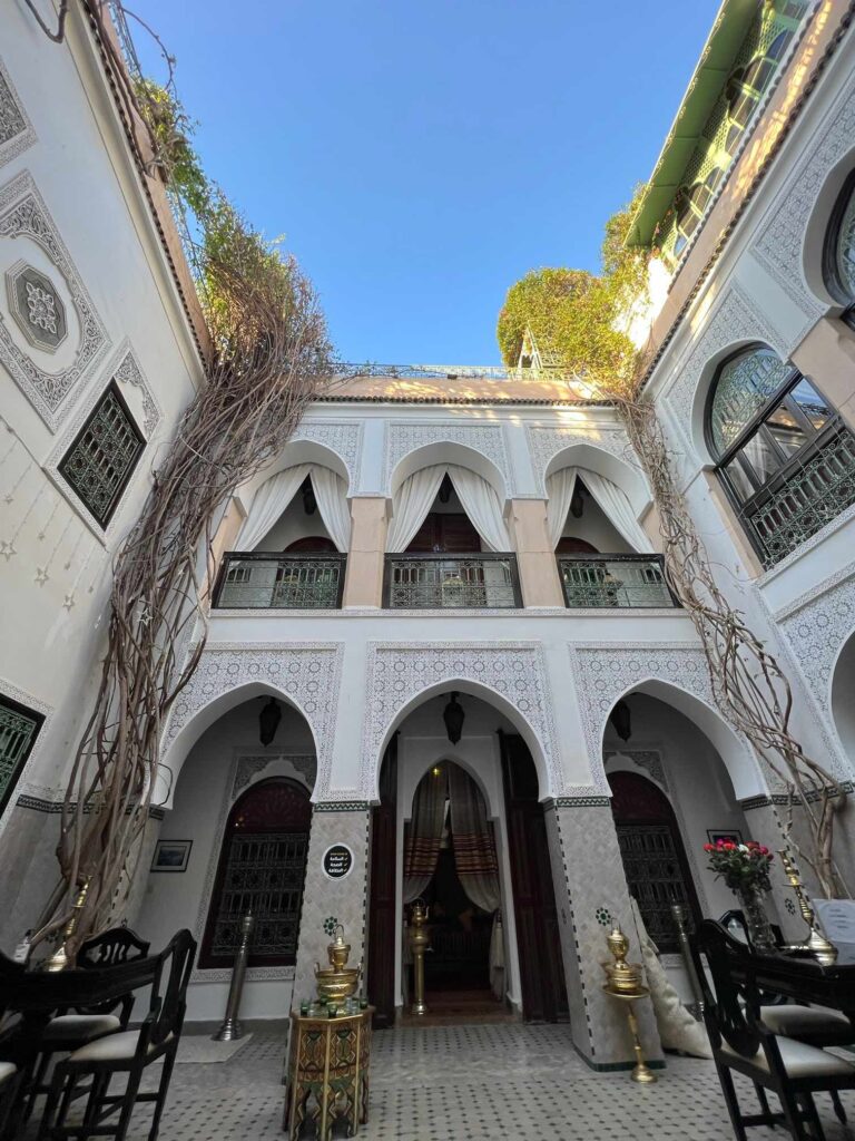 Innenhof Riad Anabel