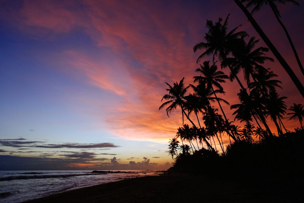 Sonnenuntergang Midigama