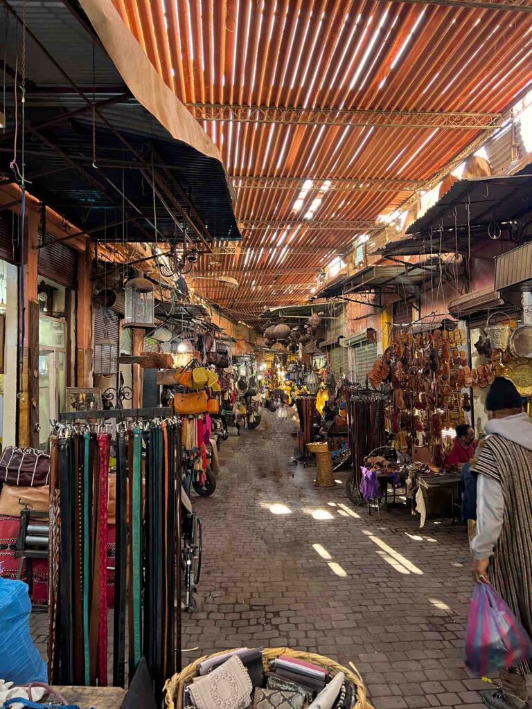 Souks Sehenswürdigkeit Marrakesh